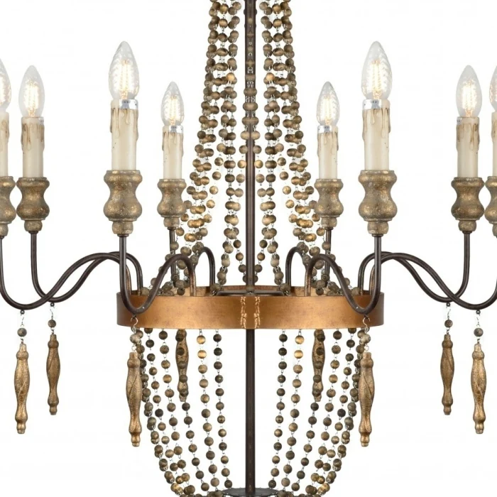 Подвесная люстра iLamp Perla Loft 6222-8