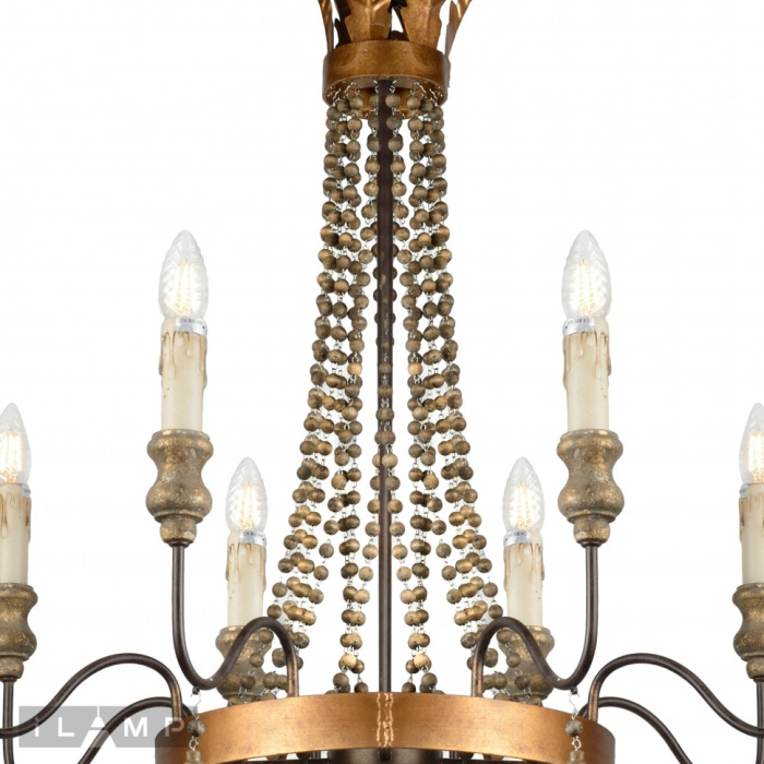 Подвесная люстра iLamp Perla Loft 6222-8