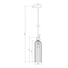 Подвесной светильник Maytoni Antic MOD302PL-01W