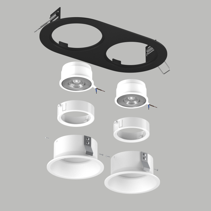 Комплект со светильником Lightstar Domino D6570606WMOD