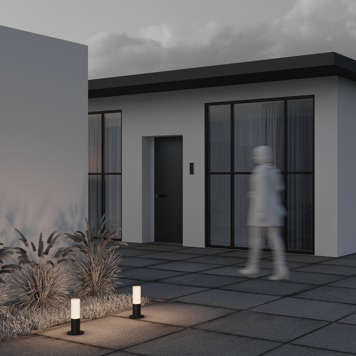 Садово-парковый светильник Maytoni Willis O418FL-01B