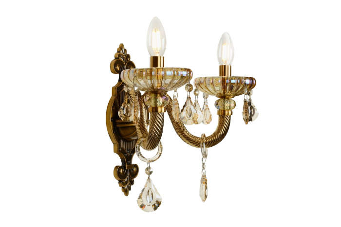 Настенный светильник iLamp Asia 81069-2 Бронзовый