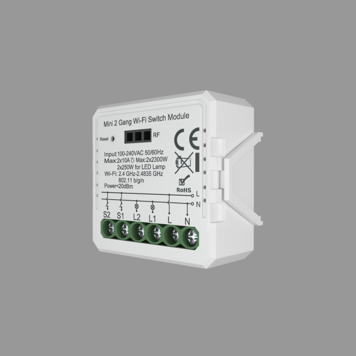 Wi-Fi реле Denkirs Relay RL1002-SM