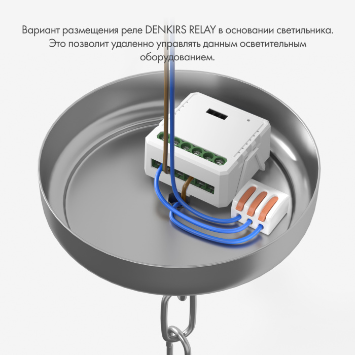 Wi-Fi реле Denkirs Relay RL1002-SM