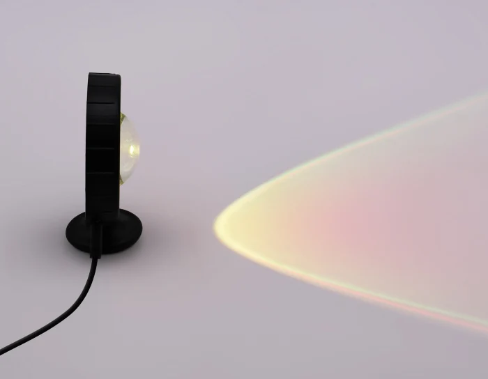 Атмосферная светодиодная настольная лампа с пультом Ambrella light DE8383