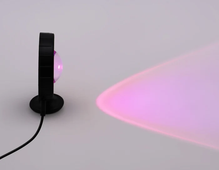 Атмосферная светодиодная настольная лампа с пультом Ambrella light DE8383