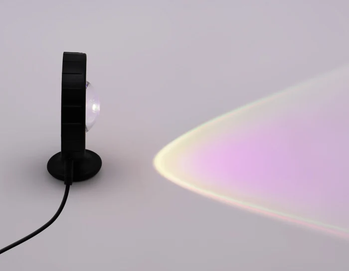 Атмосферная светодиодная настольная лампа с пультом Ambrella light DE8383