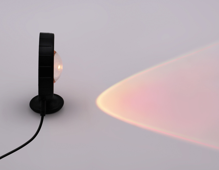 Атмосферная светодиодная настольная лампа с пультом Ambrella light DE8383