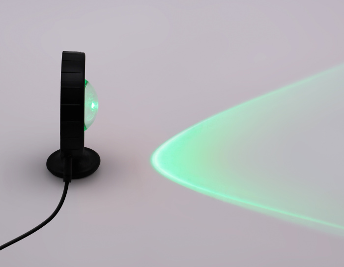 Атмосферная светодиодная настольная лампа с пультом Ambrella light DE8383