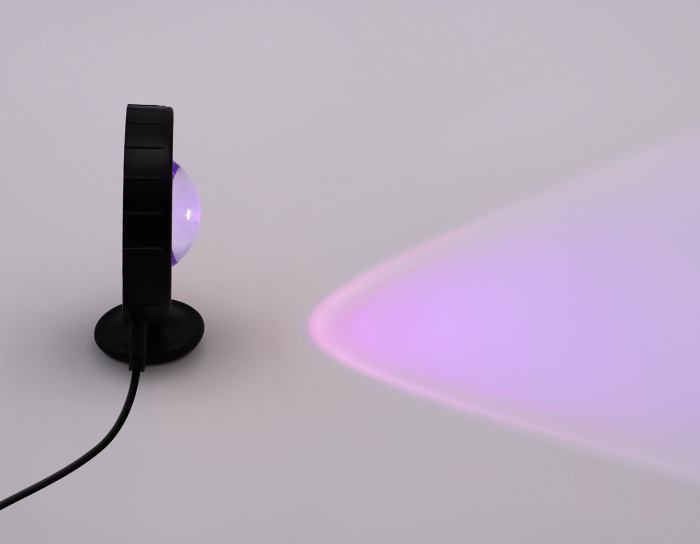 Атмосферная светодиодная настольная лампа с пультом Ambrella light DE8383