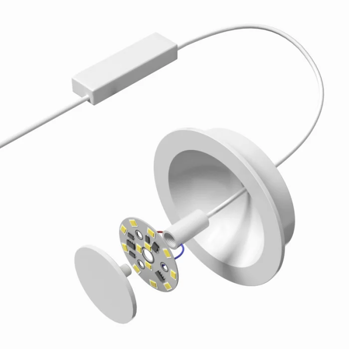 Встраиваемый светильник Denkirs Ranum DK2700-WH