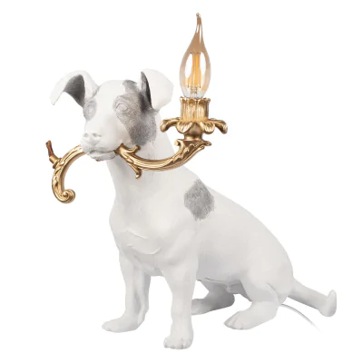 Настольная лампа LOFT IT Dog 10312 Grey