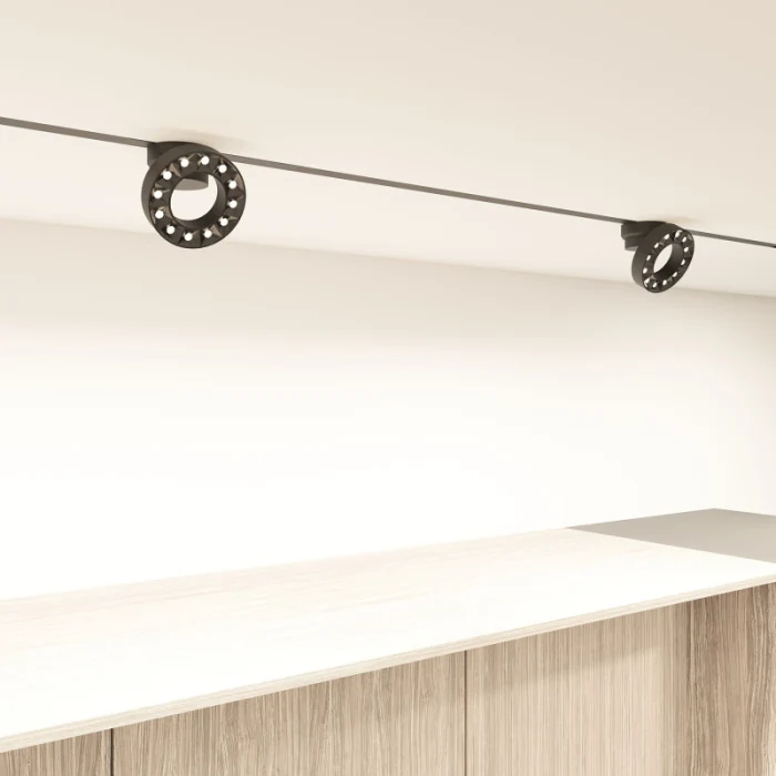 Светильник на шине Denkirs SMART GRILL DK8030-BK