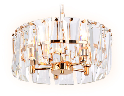 Подвесная люстра с хрусталем Ambrella light TR5167