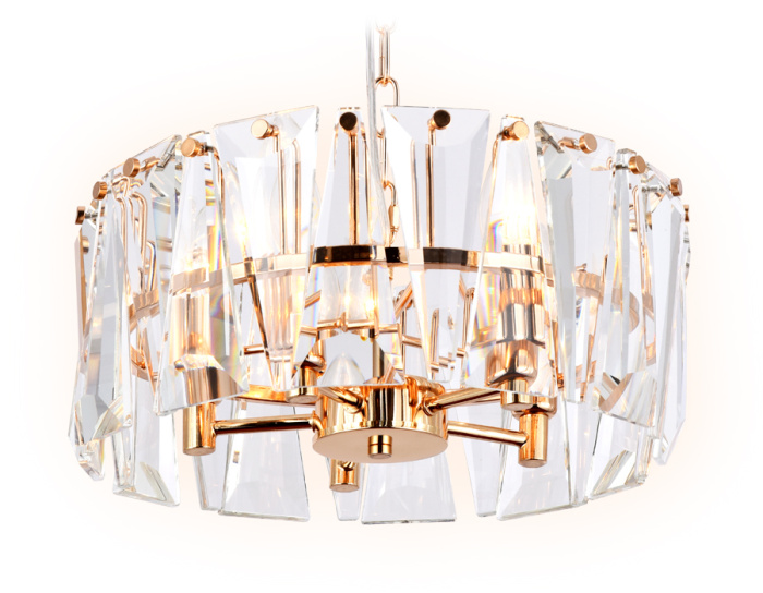 Подвесная люстра с хрусталем Ambrella light TR5167