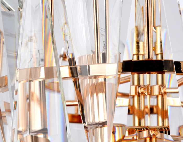 Подвесная люстра с хрусталем Ambrella light TR5167