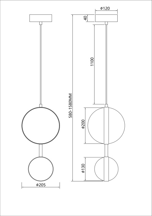 Подвесной светильник Favourite 4448-2P
