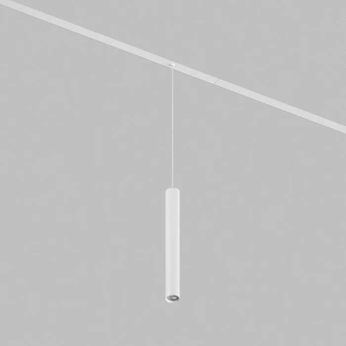 Трековый однофазный светильник Denkirs Simple Spot DK8108-WH