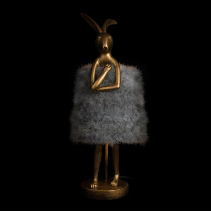 Настольная лампа Loft it Lapine 10315/B Grey fluff