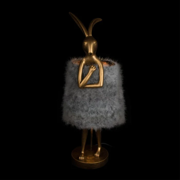 Настольная лампа Loft it Lapine 10315/B Grey fluff