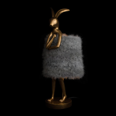 Настольная лампа Loft it Lapine 10315/B Grey fluff