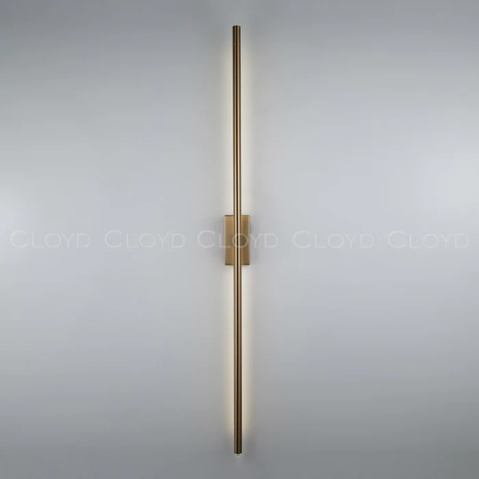 Бра Cloyd LINEAS W1 / L100 см- 4000K - латунь (арт.20117)