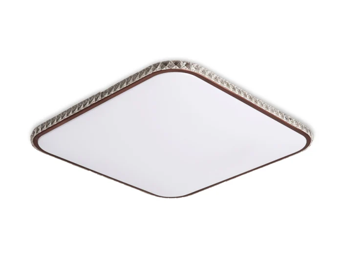 Потолочный светодиодный светильник с пультом и дополнительной подсветкой Ambrella light FF76