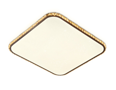 Потолочный светодиодный светильник с пультом и дополнительной подсветкой Ambrella light FF76