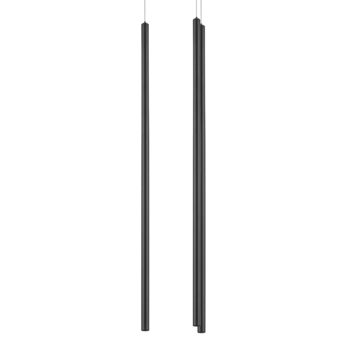 Подвесная люстра TUBO LED 15W 900LM 25G ЧЕРНЫЙ 3000K Lightstar L3T747437