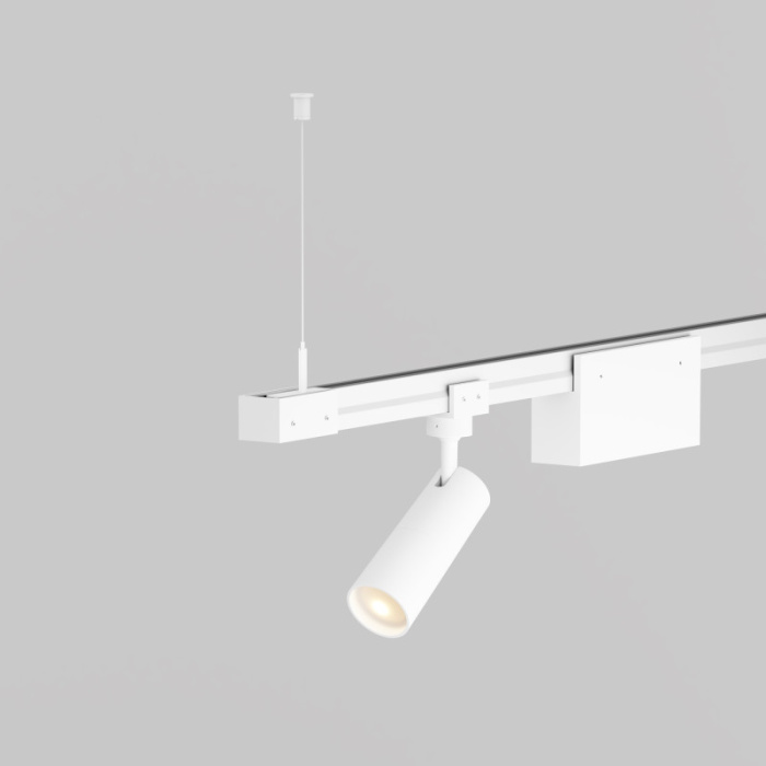 Гибкий подвес для уличной трековой системы Elasity IP white O-TR001-PW-H2M