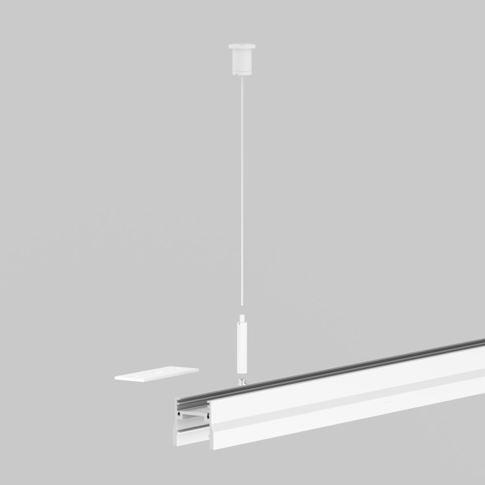Гибкий подвес для уличной трековой системы Maytoni Elasity ip white O-TR001-PW-H2M