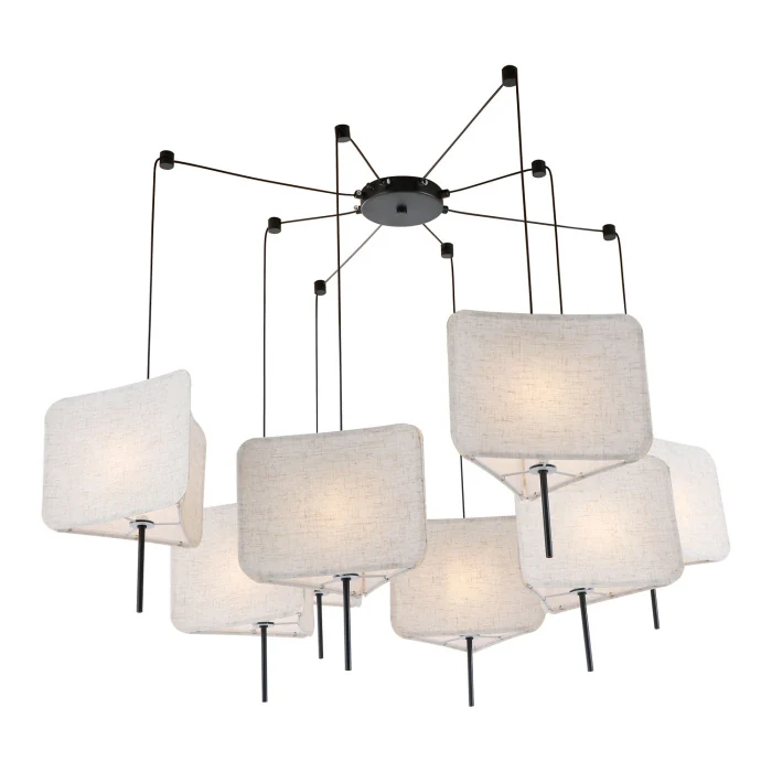 Подвесной светильник паук Lussole Oldham LSP-6062