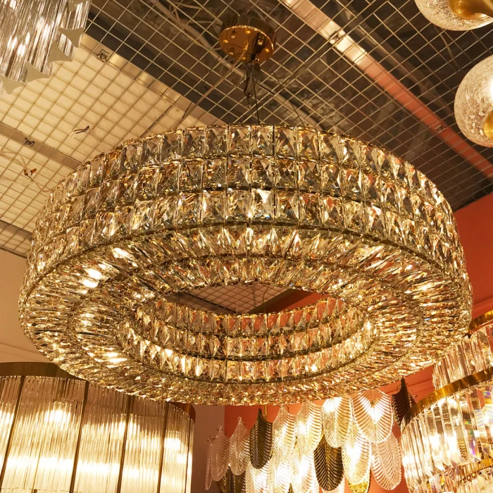 Люстра Cloyd CORIOLIS C10 / Ø80 см - золото (арт.10643)