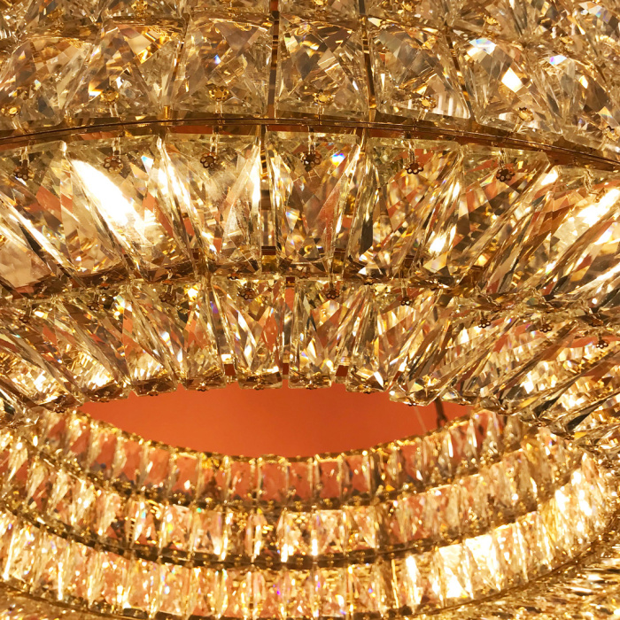 Люстра Cloyd CORIOLIS C10 / Ø80 см - золото (арт.10643)