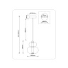 Подвесной светодиодный светильник HIGH LIGHT AMBRELLA LIGHT LH11051