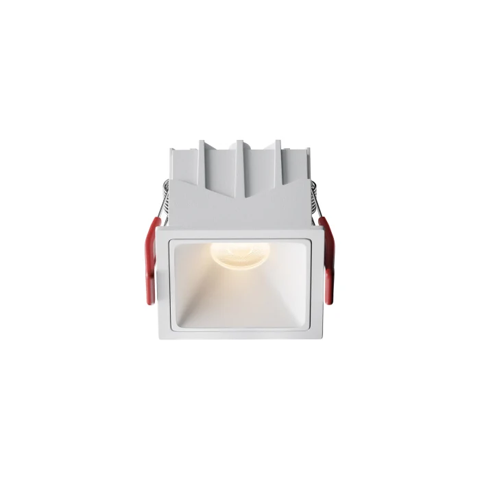 Встраиваемый светильник Maytoni Alfa led DL043-01-10W3K-SQ-W-1