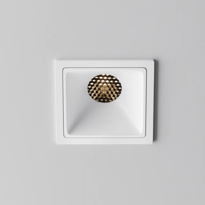 Встраиваемый светильник Maytoni Alfa led DL043-01-10W3K-SQ-W-1