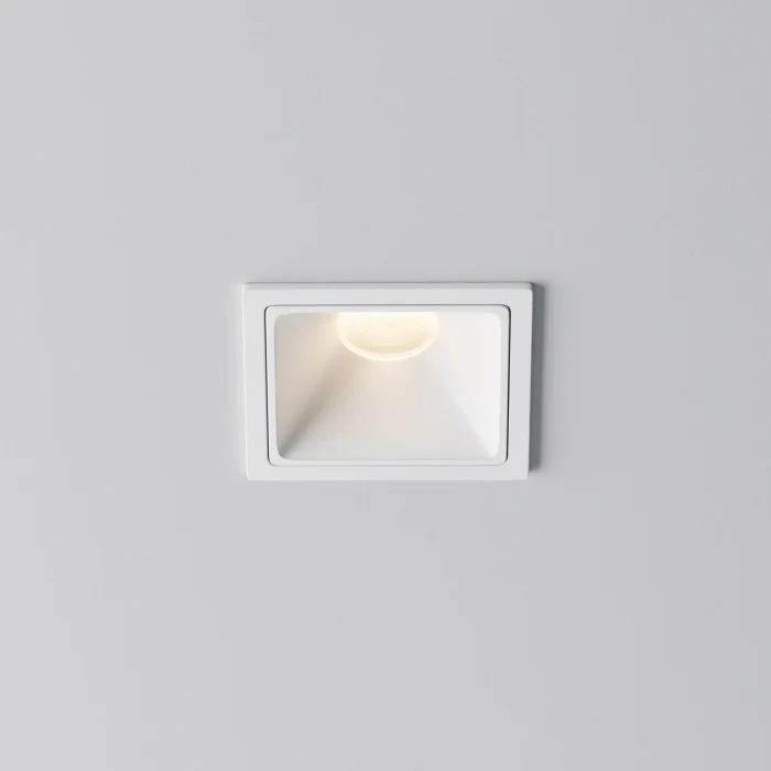 Встраиваемый светильник Maytoni Alfa led DL043-01-10W3K-SQ-W-1