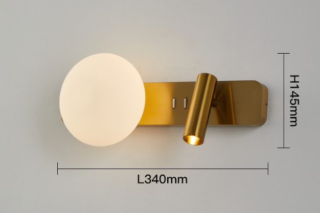 Настенный светильник BODVAR Left XL ImperiumLoft