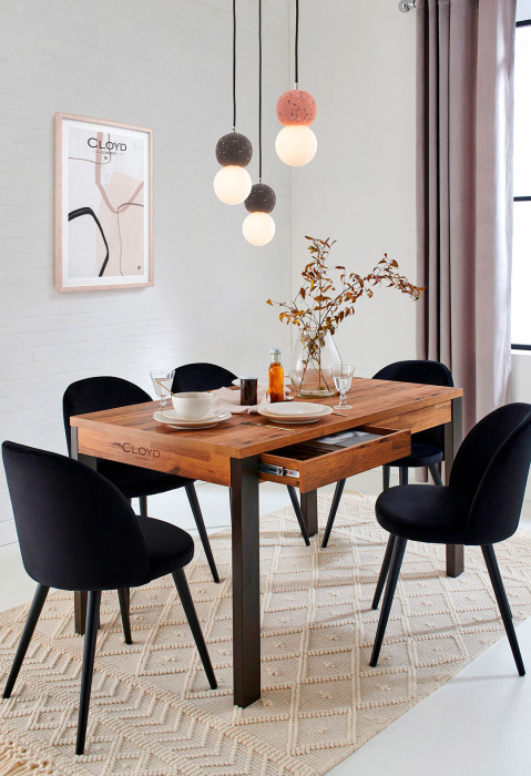 Подвесной светильник Cloyd AUSTA-A P1 / хром - темн.серый бетон (арт.11067)