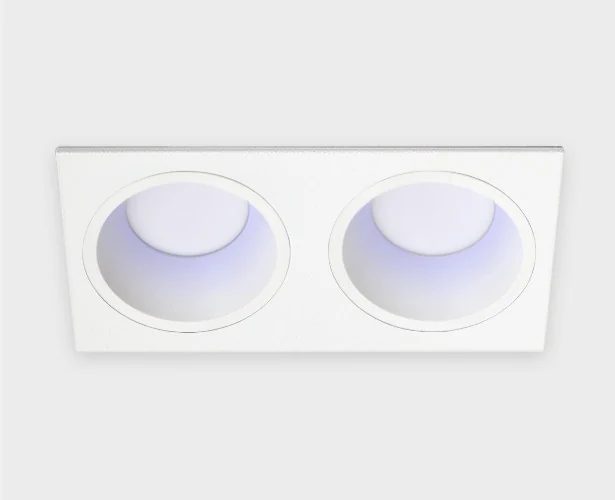 Светильник встраиваемый с рамкой Italline IT08-8013 white 4000K 2 шт + IT08-8015 white