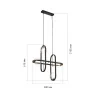 Светильник подвесной CIRCONO ST LUCE SL1201.403.04