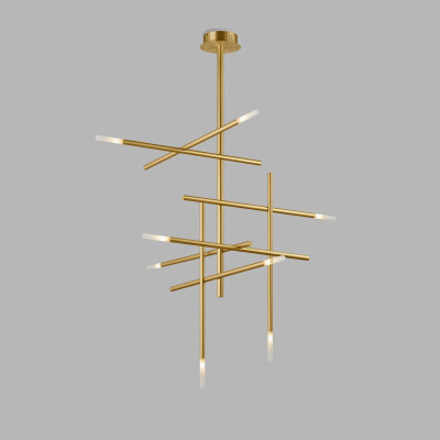 Подвесная люстра TRAVERSE H105 Gold ImperiumLoft