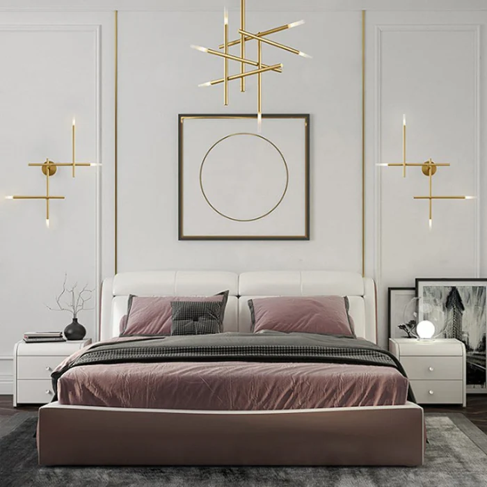 Подвесная люстра TRAVERSE H105 Gold ImperiumLoft