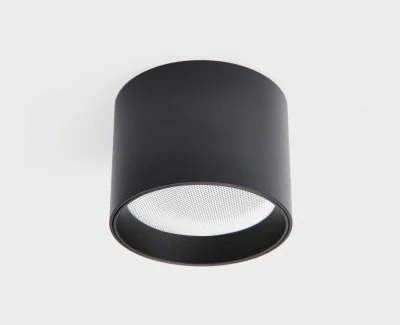 Светильник потолочный влагозащищенный ITALLINE IT02-007 black 3000K