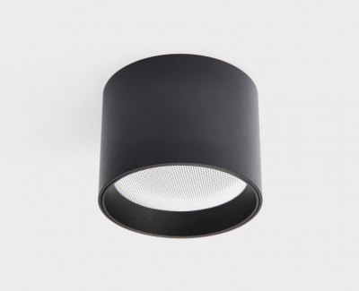 Светильник накладной влагозащищенный Italline IT02-007 black 3000K