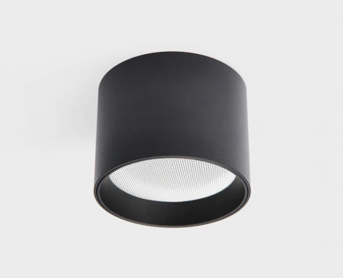 Светильник накладной влагозащищенный Italline IT02-007 black 3000K