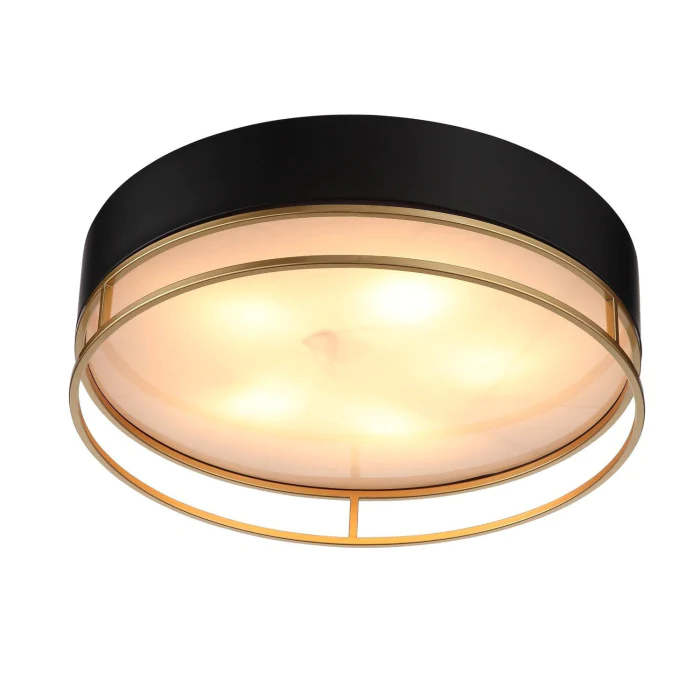 SL1127.432.05 Светильник потолочный ST-Luce Черный, Матовое золото/Белый E27 5*40W