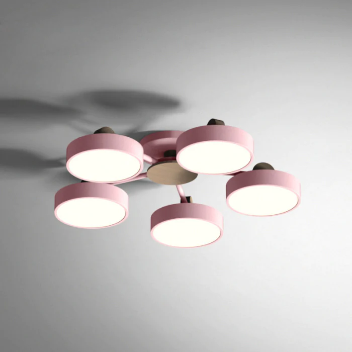 Потолочная люстра MOVE 5 Pink ImperiumLoft