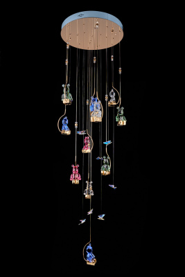 Подвесная люстра Leon Sophie LE1077/2800 GD